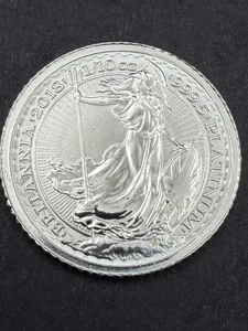 2018 £10 Great Britain 1/10 oz .9995 Fine Platinum Britannia Coin