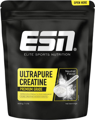 ESN Ultrapure Creatine Monohydrate, 500 g, 142 Portionen
