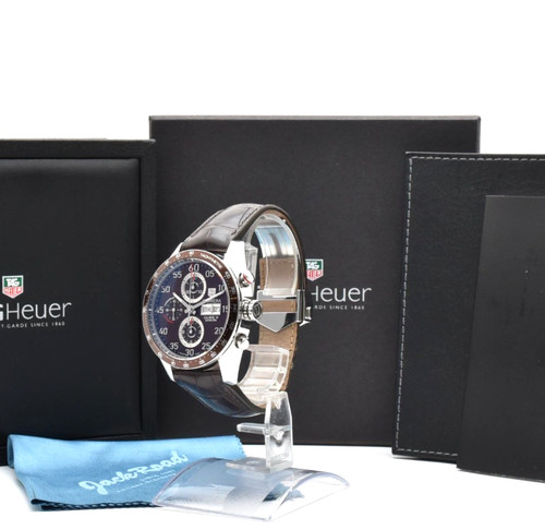 [Box,Paper] TAG Heuer Carrera CV2A12.FC6236 Brown Dial  Automa...