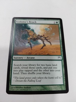 Magic the Gathering MTG Kodama's Reach (225) Champions of Kamigawa NM