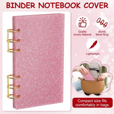 Ringbuch DIN A6 In Pink – Mit 6-Ring-Mechanik Und Magnetverschluss, Stylisch Und Praktisch Für Unterwegs!