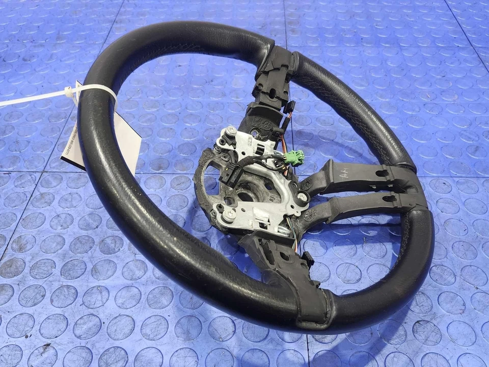2003-2006 BMW Z4 Steering Wheel Brushed Alloy Black Leather OEM 32306758158 - image 2 of 4