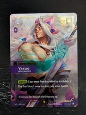 Riftbound - Spiritforged - Yasuo - Windrider (Overnumbered) 235/221 — live eBay listing