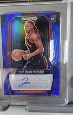 2024-25 Panini Prizm Black - Rookie Signature Jonathan Mogbo SSP #/49 Blue Prizm