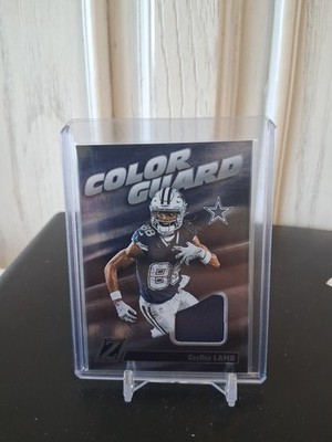 2024 Panini Zenith Ceedee Lamb Color Guard Patch Cowboys Mem