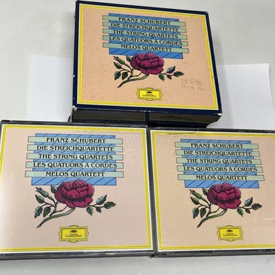Franz Schubert: The String Quartets - Melos Quartett 6-CD Box Set Deutsche