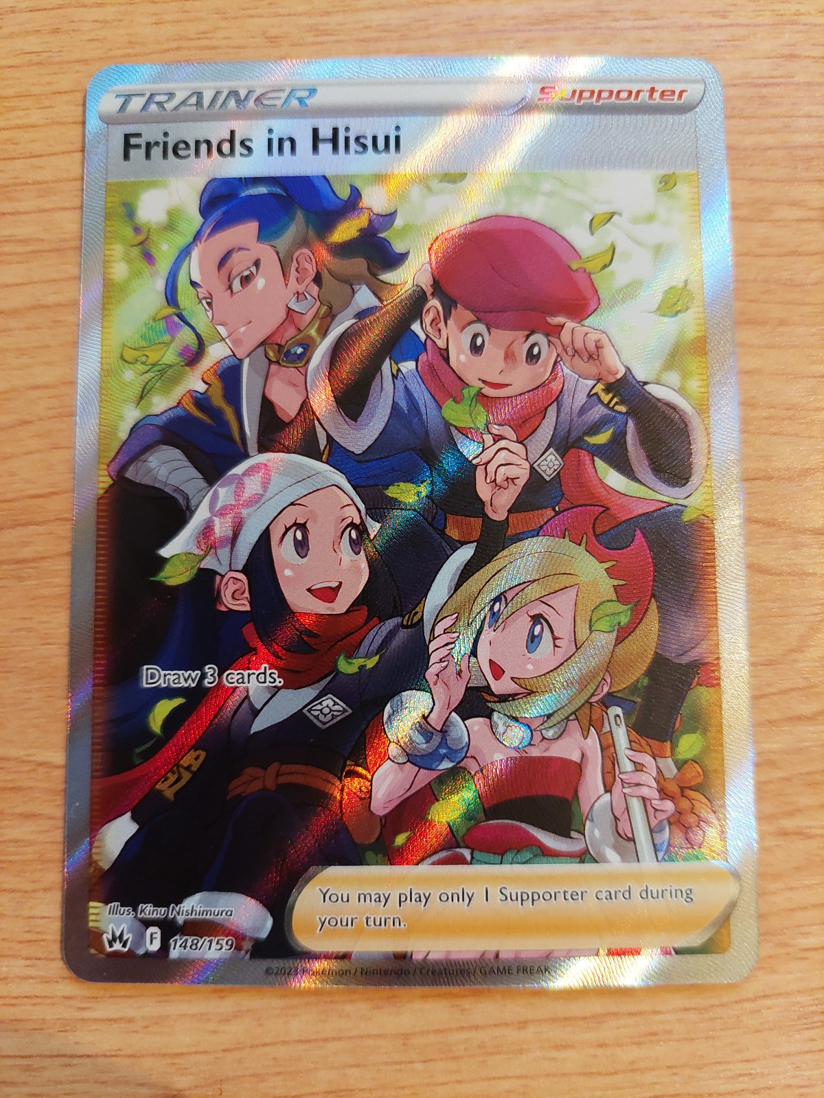Friends in Hisui - 148/159 (Crown Zenith) - Near Mint NM - Ultra Rare