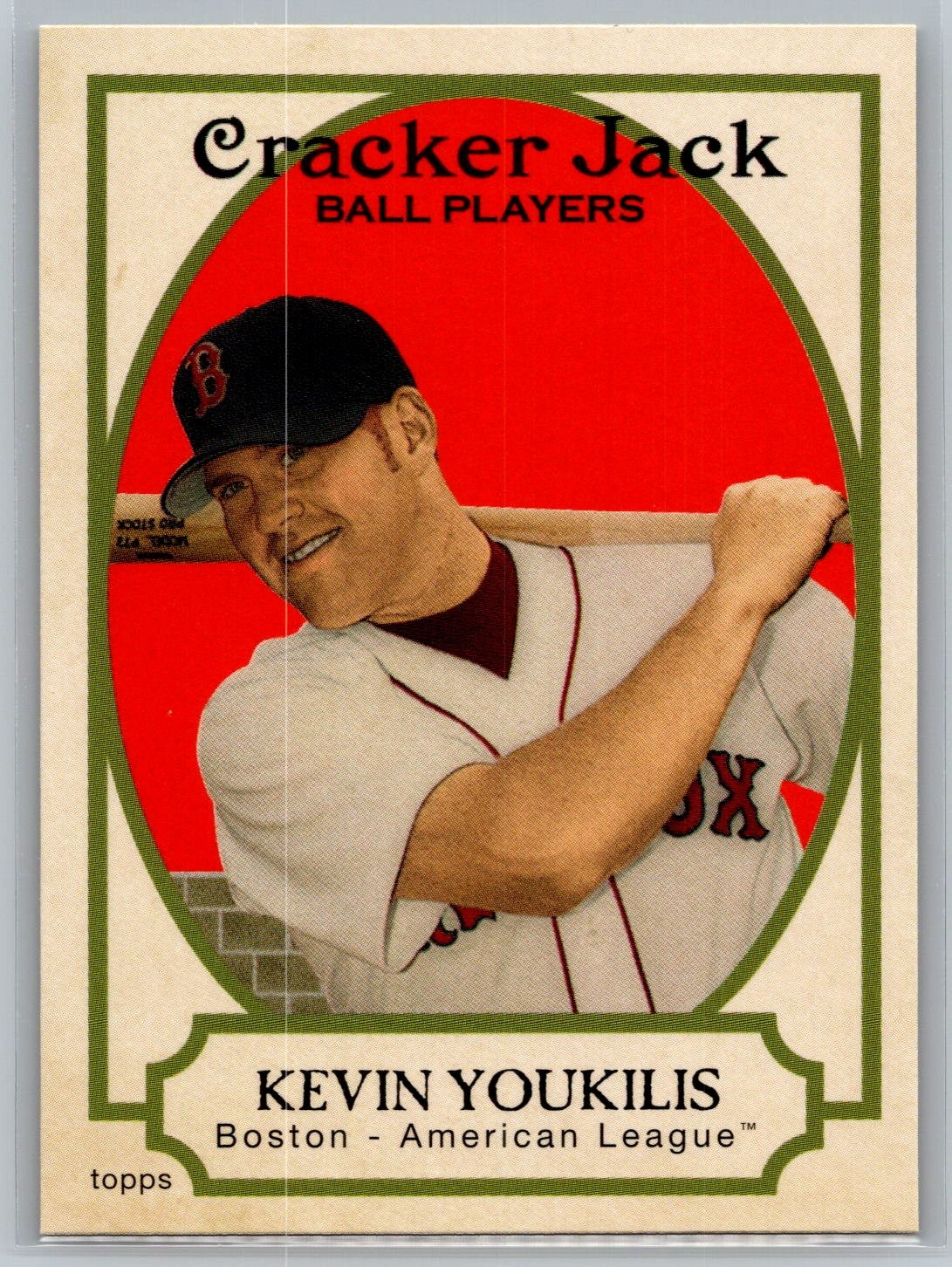 2005 Topps Cracker Jack Kevin Youkilis    163