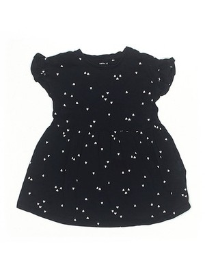 Name It Girls Black Short Sleeve T-Shirt 18-24 Months