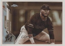 2020 Topps Chrome Sepia Refractor Harold Ramirez #106 4v9