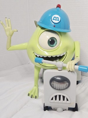 Vtg Disney Pixar Monsters Inc Mikes Scare Scooter  Works No Remote Discontinued 