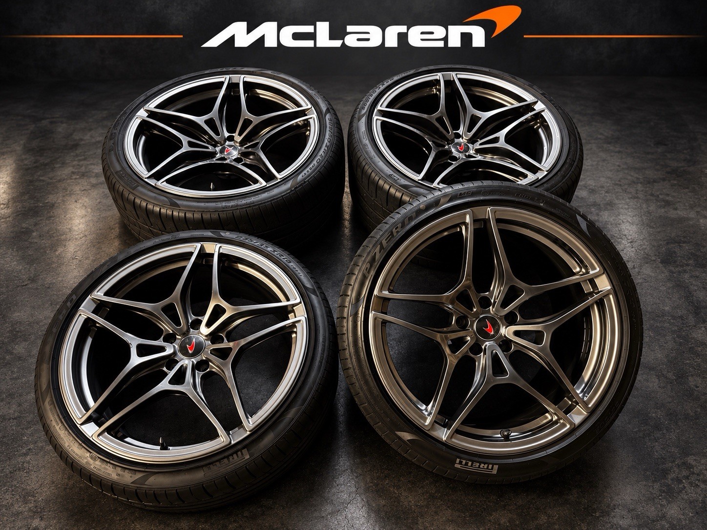 McLaren 720S Caps Set