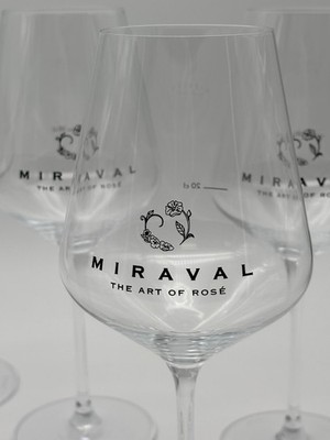 6x Miraval The Art of Rose Glas Gläser Venus Collection Lehmann
