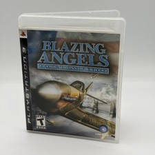 Blazing Angels: Squadrons of WWII (Sony PlayStation 3, 2006) PS3 Complete CIB