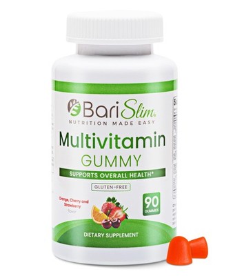 BariSlim Bariatric Chewable Multivitamin Gummies - 90 Count (Pack of 1)