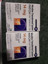 Habitrol Step 2 Nicotine 14mg Transdermal System Patch 14ct EXP:08/26 LOT OF 2