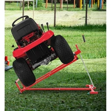 800 Lbs Easy Lawn Mower Lift for Riding Tractors , Capacity Lawn Tractor Lifter