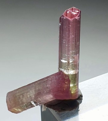 Wow Beautiful Magical Top Quality Twin Tourmaline Bicolor Crystal From Afg