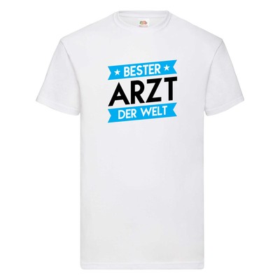 Bester Arzt | Medizin | Doktor | Facharzt T-Shirt Weiß