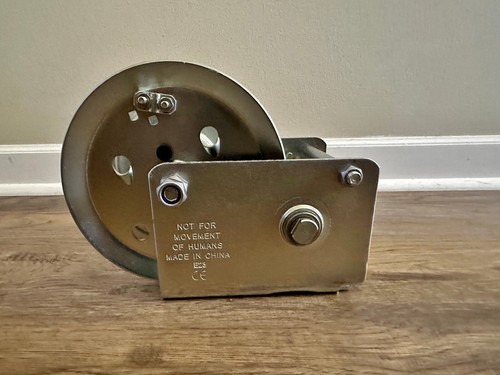 FULTON 143101 HIGH-PERFORM AUTOMATIC SELF-ACTIVATING 1500lb BOAT BRAKE WINCH - Picture 11 of 17