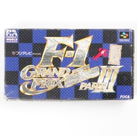 F-1 Grand Prix Part III 3 Super Famicom SFC with Box Japan Import US Seller