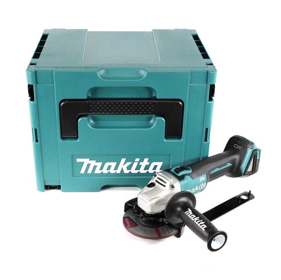 Makita DGA 504 ZJ Akku Winkelschleifer 18V 125mm Brushless + Makpac-ohne Zubehör