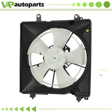 Engine Radiator Cooling Fan For 2013-2015 Acura ILX 2012-15 Honda Civic LH Side