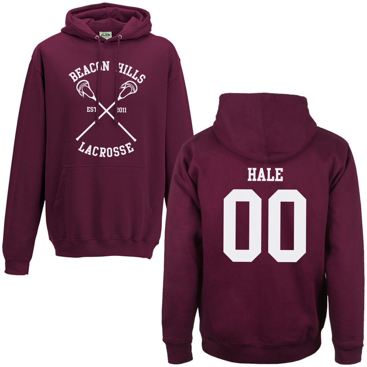 Teen Wolf - Beacon Hills lacrosse Hoodie - Stilinski - McCall - Hale -  Lahey 