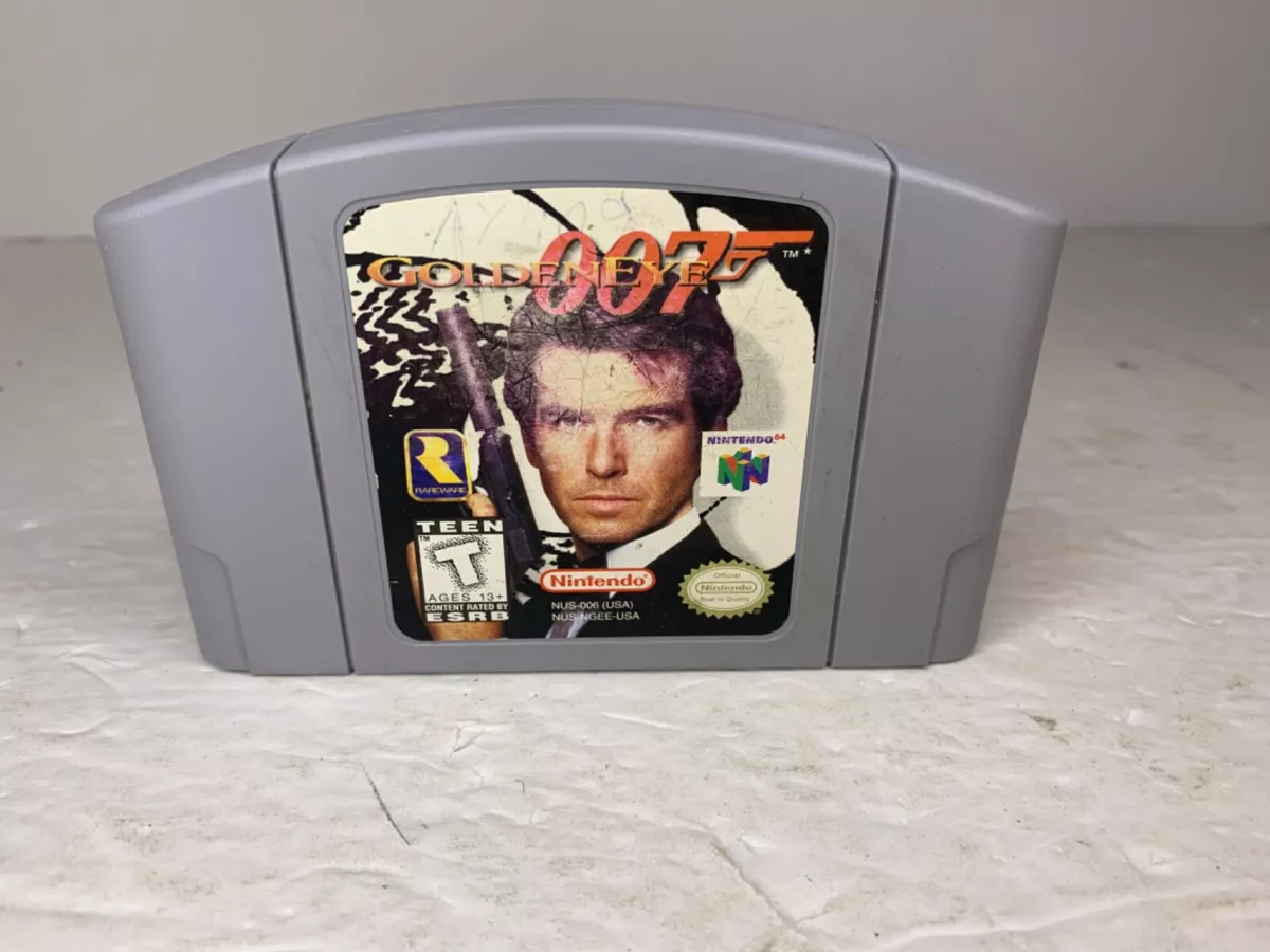 Vintage Goldeneye 007 Jame Bond Nintendo 64 Tested Works 