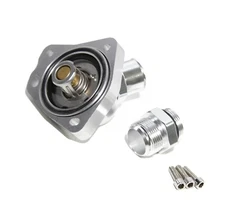Swivel Neck Thermostat Housing fit K20 K20A K20A2 K20Z1 K24A K-Serie Swap Silver
