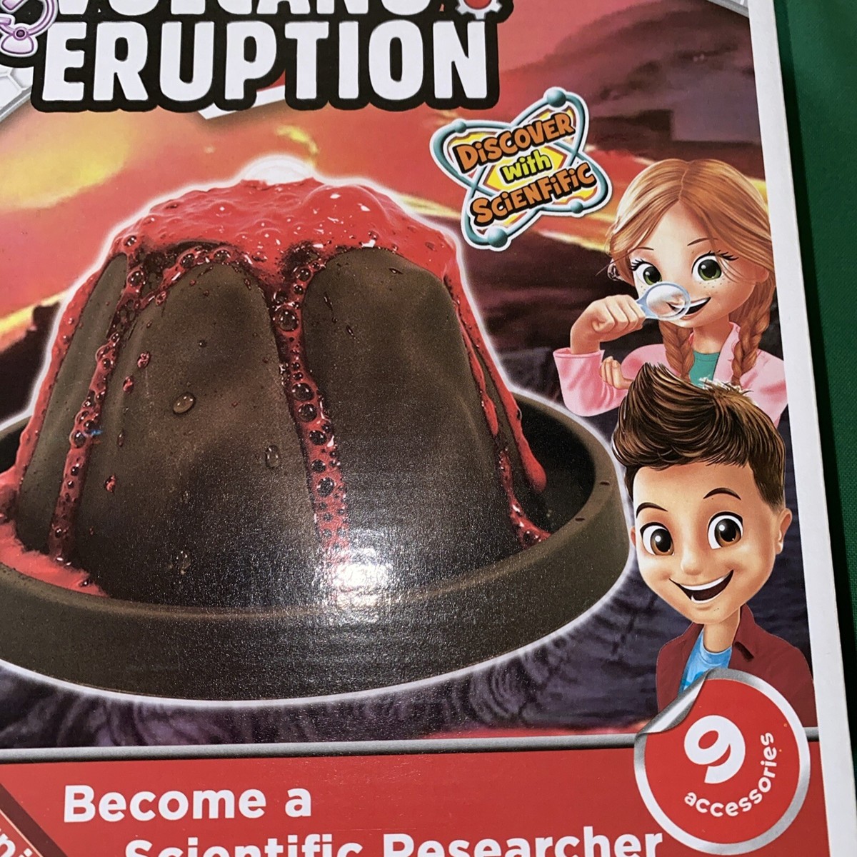 Educational Volcano Eruption Toy BCP Best Choice Products NIB