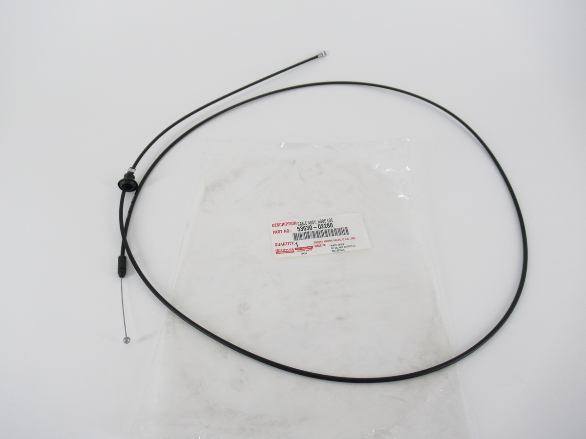 Genuine OEM Toyota 53630-02280 Hood Lock Release Cable Assy 2014