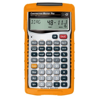 Calculated Industries 4065 Construction Master Pro Advanced Construction Math...
