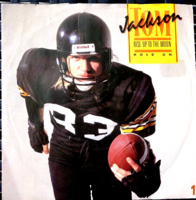Jackson Rise up to the moon, Single Vinyl (M), Cover (VG), 1987