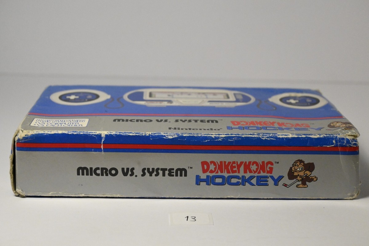 Vintage Boxed Nintendo Micro VS. System console Donkey Kong Hockey