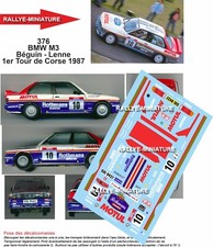 DECALS 1/43 REF 0376 BMW M3