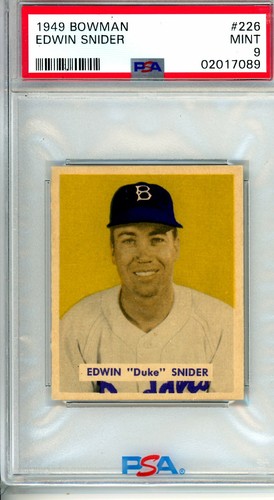 1949 Edwin Snider #226