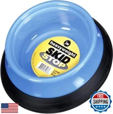 JW Pet Company Heavy Weight Skid Stop Pet Bowl, Large, Colors Vary (64268)