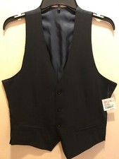 Gilet Vest Waistcoat Blue Size EU 46 US 36 1 piece of a 3 three piece suit