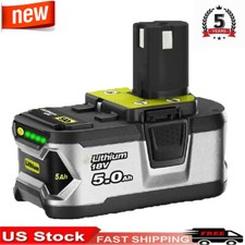 5.0Ah 18V Battery P108 PBP005 Lithium-Ion ONE OEM P108 P109 P197 For RYOBI NEW