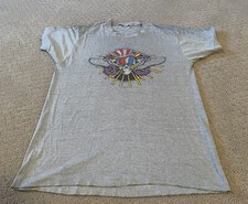 Vintage 1982 Grateful Dead Rick Griffin Smoking Skull T-Shirt Bin 321  