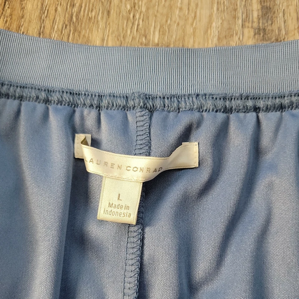 Falda Plisada Lauren Conrad Elegante ~ Talla L ~ Azul ~ Por encima de la rodilla ~ Forrada Foto 3 de 4