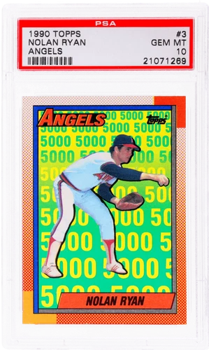 1990 Topps Nolan Ryan Angels #3 PSA 10