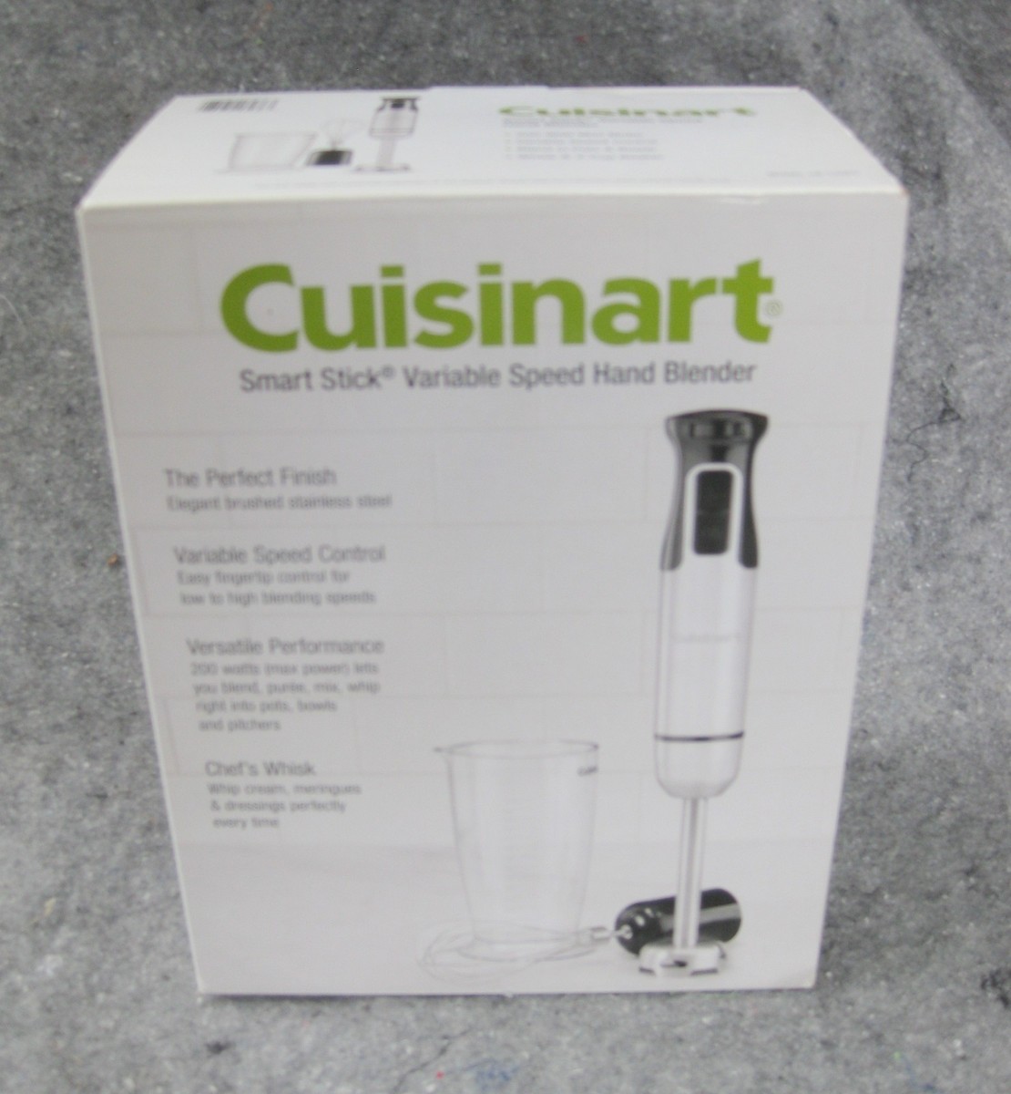 Cuisinart Smart Stick Variable Speed Hand Immersion Blender Open