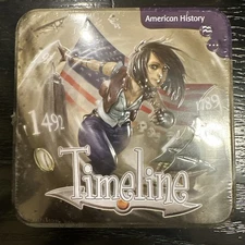 Timeline Card Game American History New Factory-Sealed Asmodee