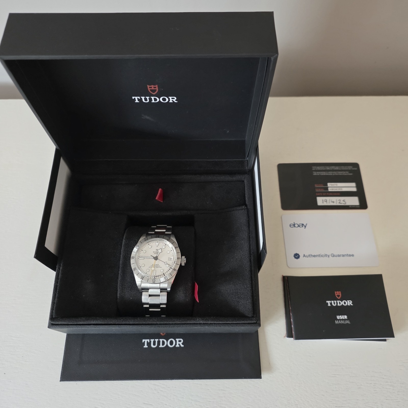 TUDOR Black Bay Pro White Date