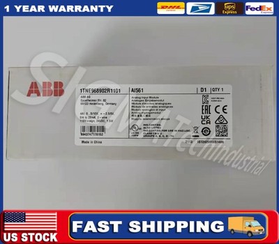 1PC New ABB AI561 1TNE968902R1101 Analog Input Module In Box US Free TAX
