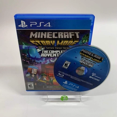 Minecraft: Story Mode Complete Adventure (Sony PlayStation 4 PS4, 2016)