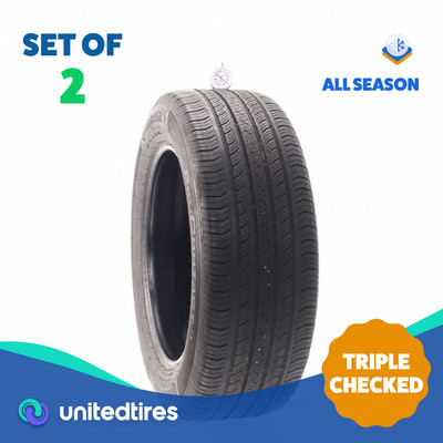 Set of (2) Used 235/60R18 Continental ProContact TX 103H - 5/32