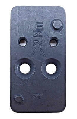 Heckler & Koch Mounting Plate #4 VP or Deltapoint - Black (50254264)